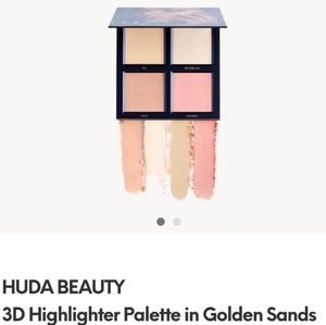 Huda beauty 3d highlighting palette